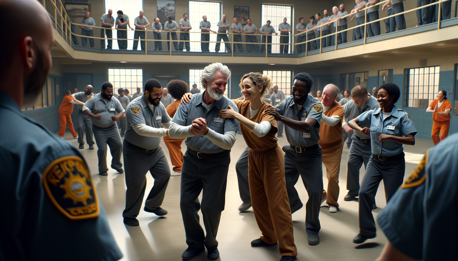 Heartwarming Prison Dance: Rebuilding Bonds and Lives